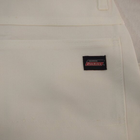 New Without Tag Dickies White Carpenter Pants Size 32x30 - Picture 4 of 12